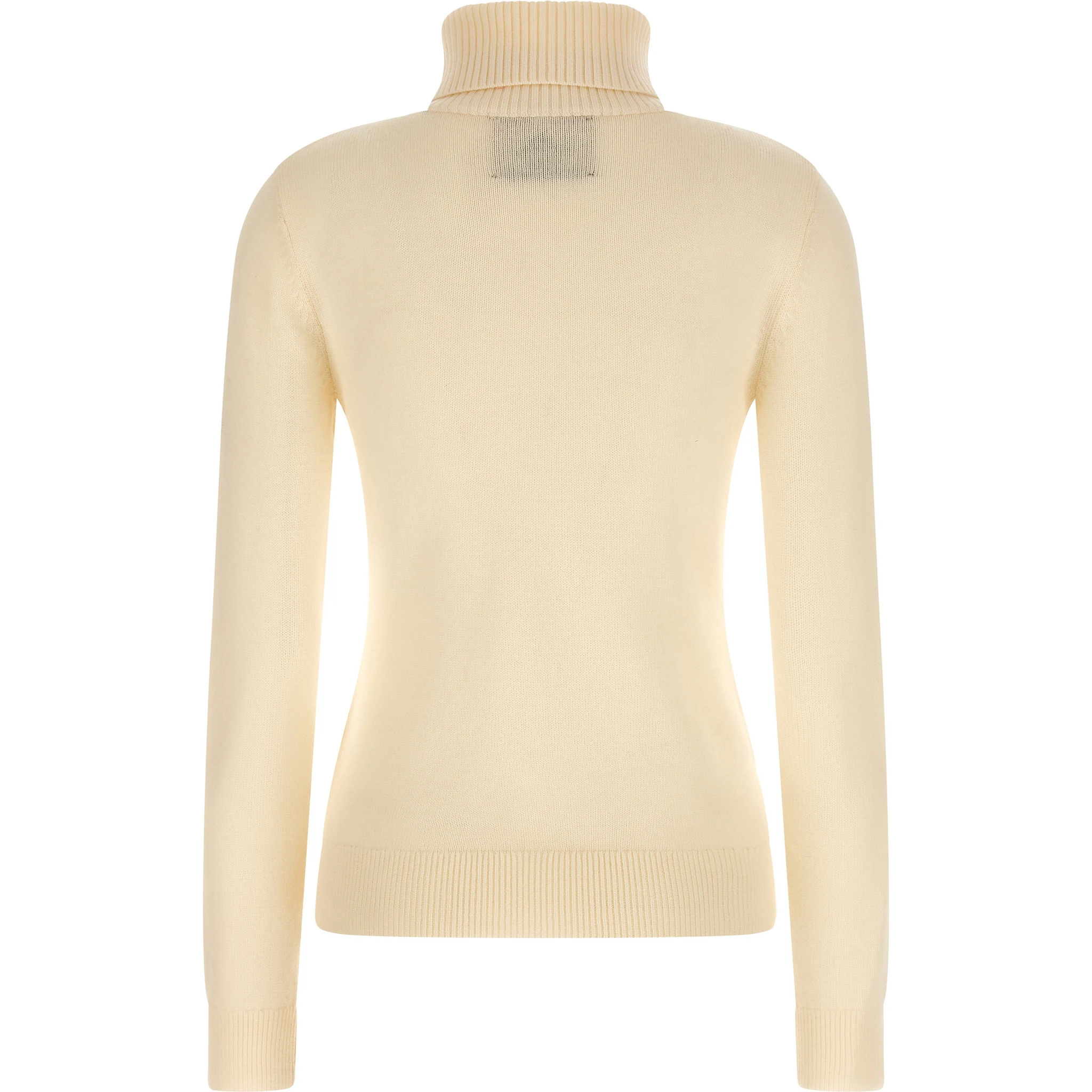 White Merino Wool Cardigan