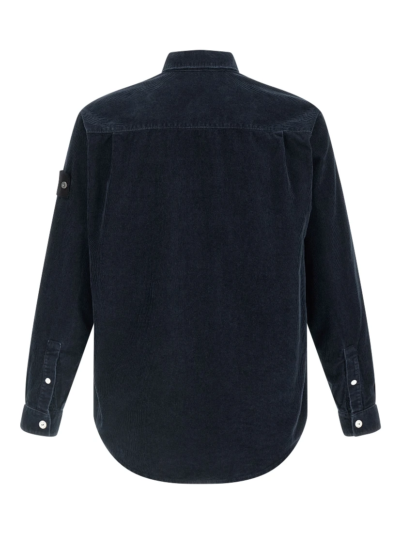 Blue Cotton Blouse