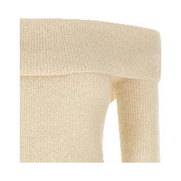 White Wool Cardigan