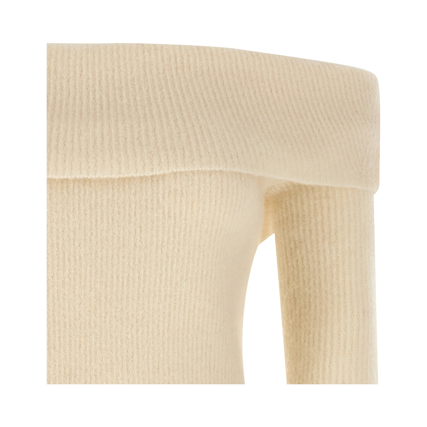 White Wool Cardigan