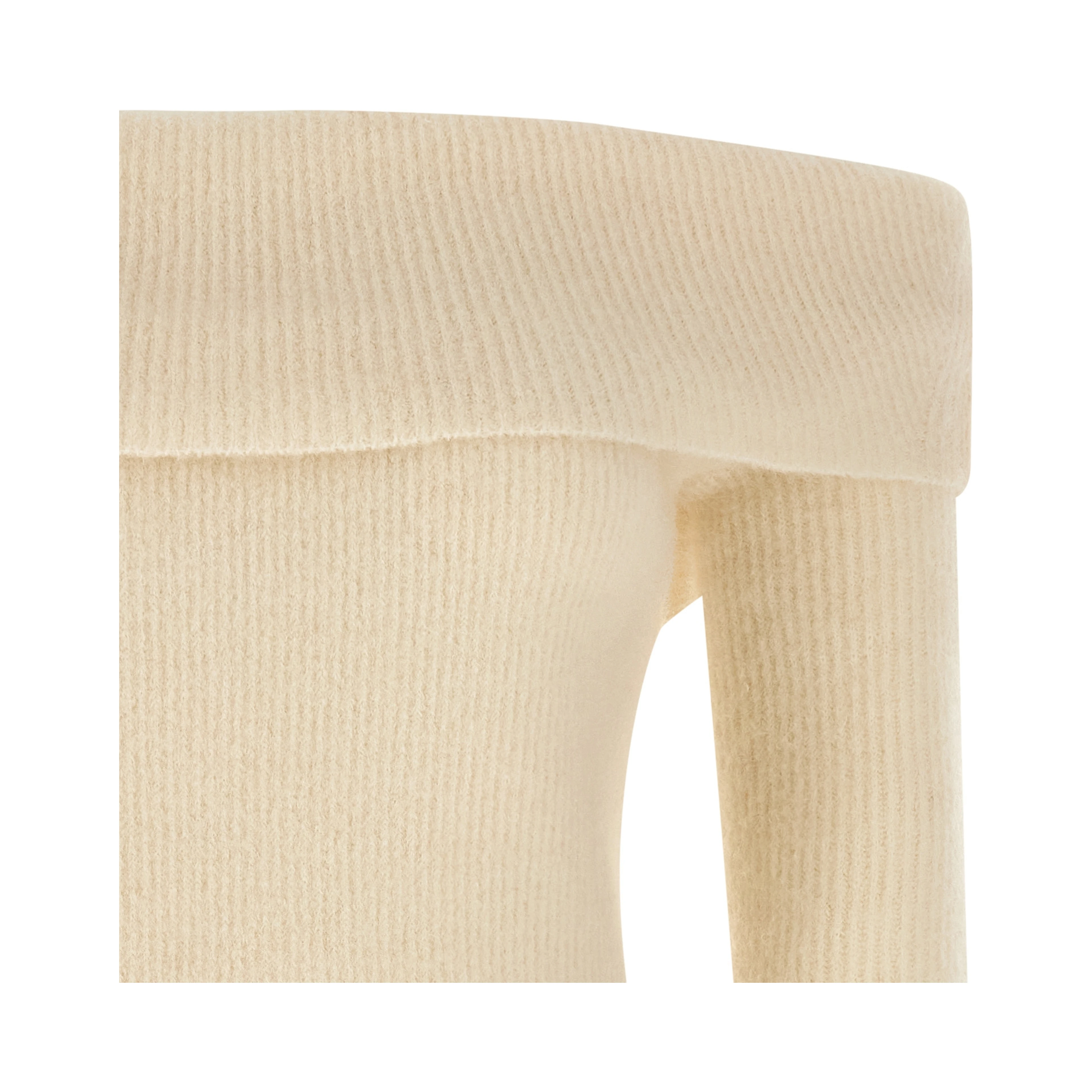 White Wool Cardigan