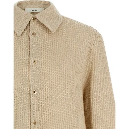 Beige Cotton Blouse