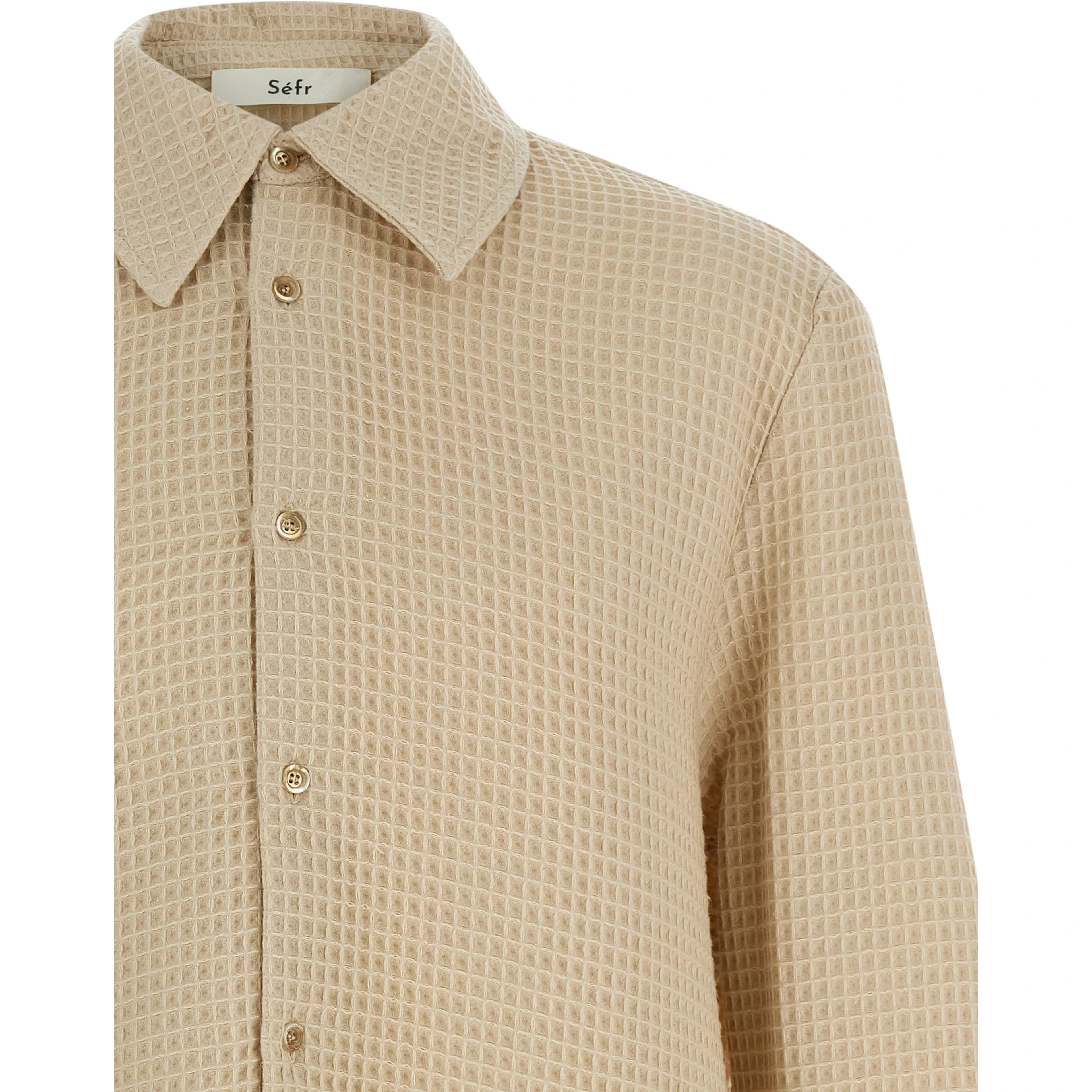 Beige Cotton Blouse