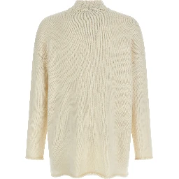 White Wool Cardigan