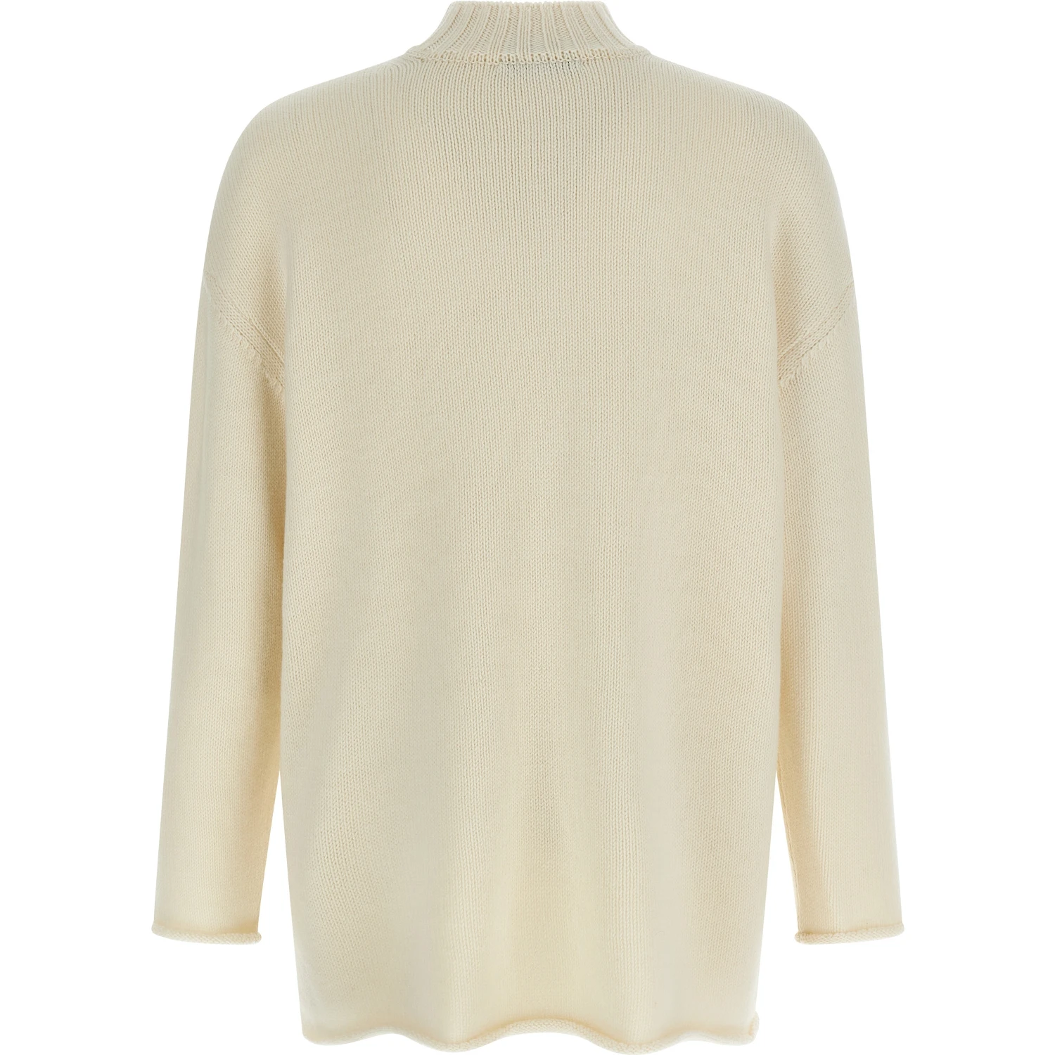 White Wool Cardigan