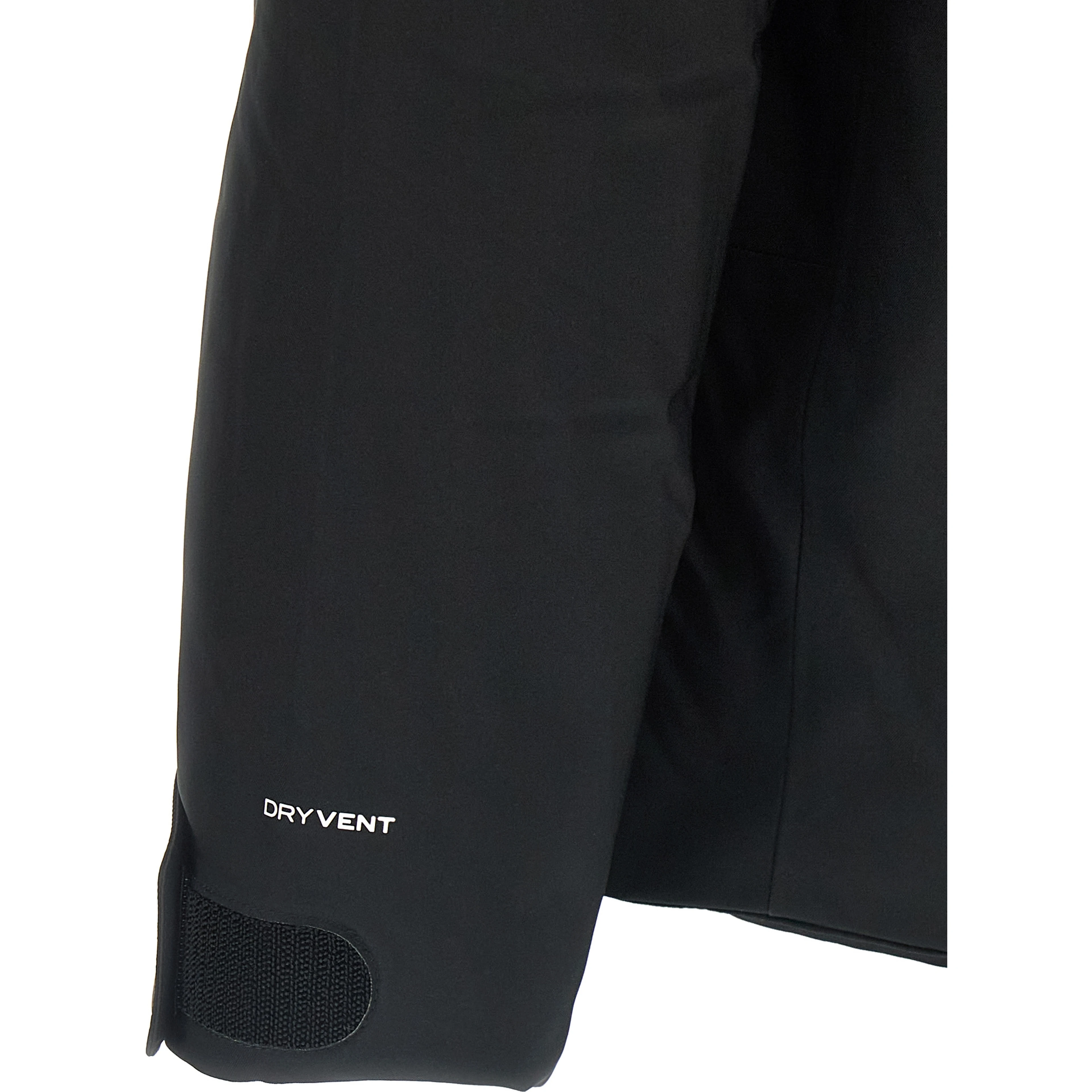 Black Polyester Parka