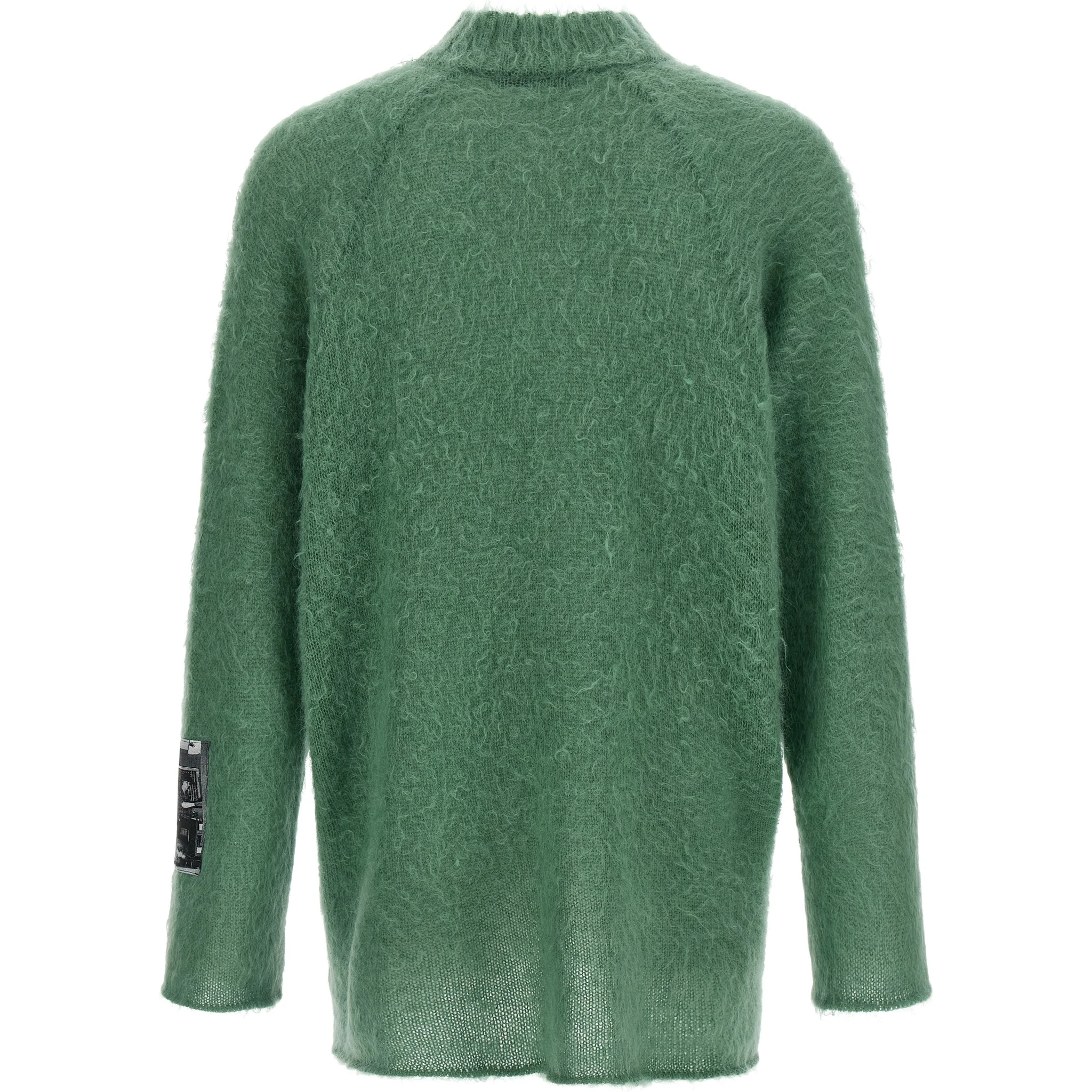 Bicolor Wool Cardigan
