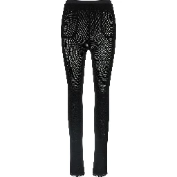 Black Nylon Leggings