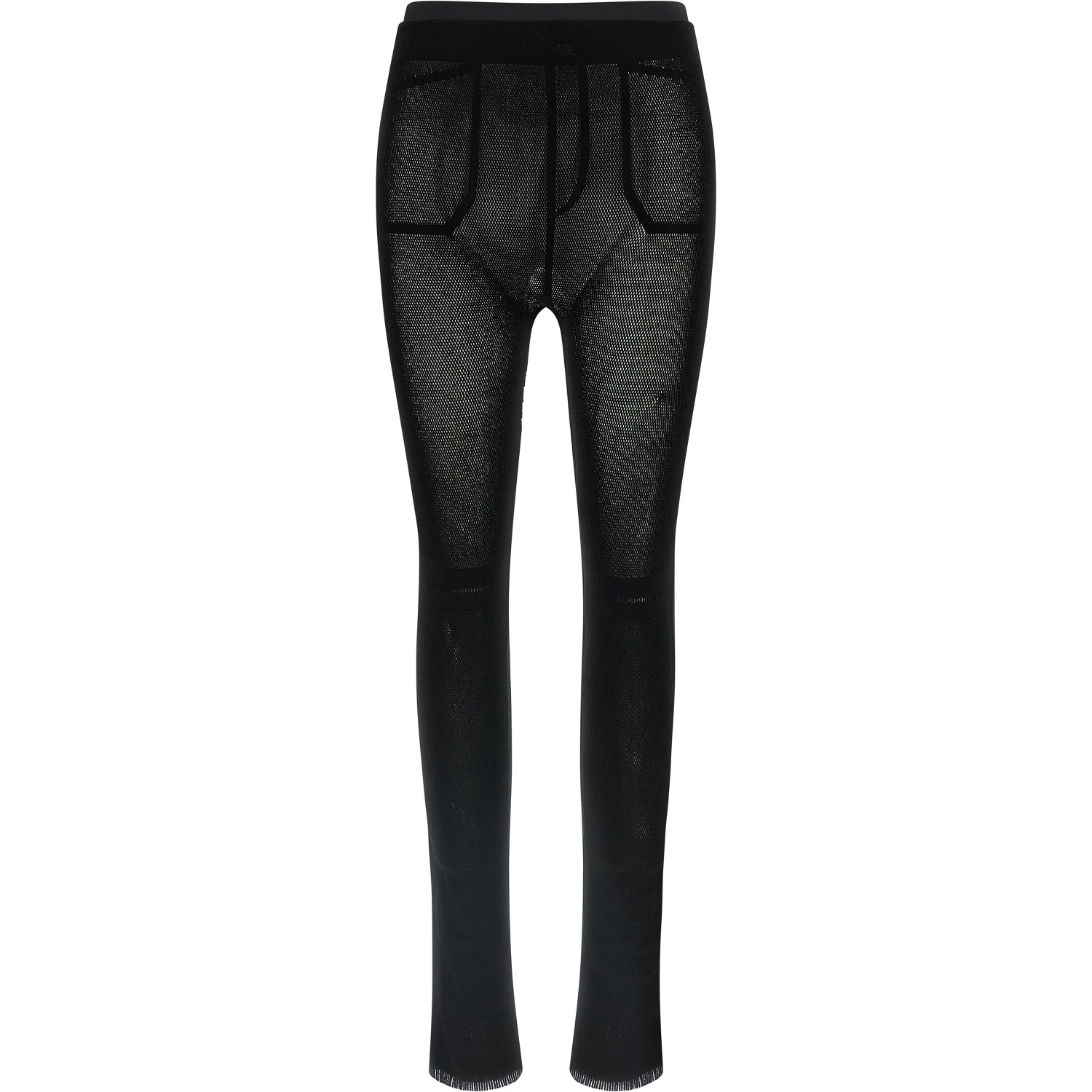 Black Nylon Leggings