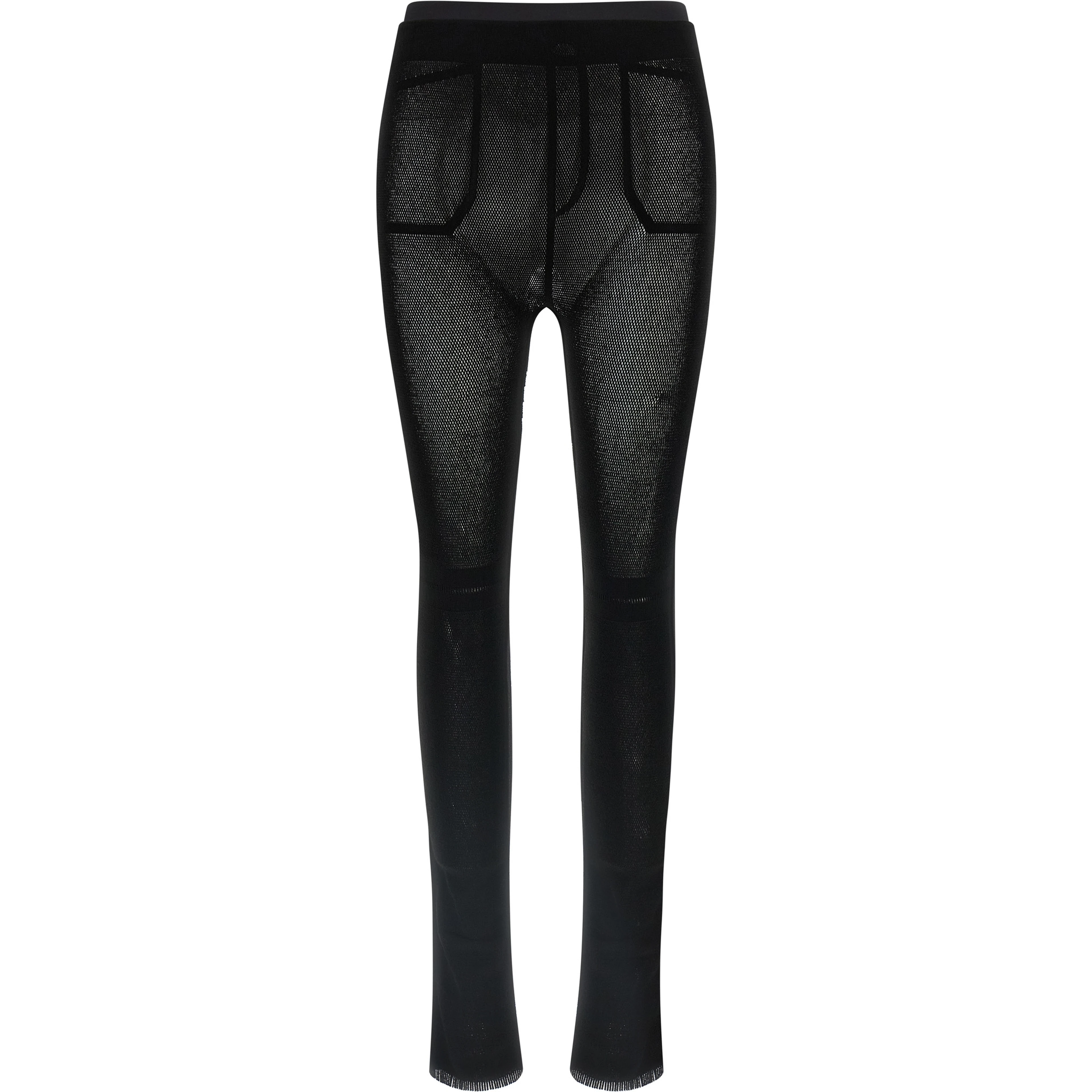 Black Nylon Leggings