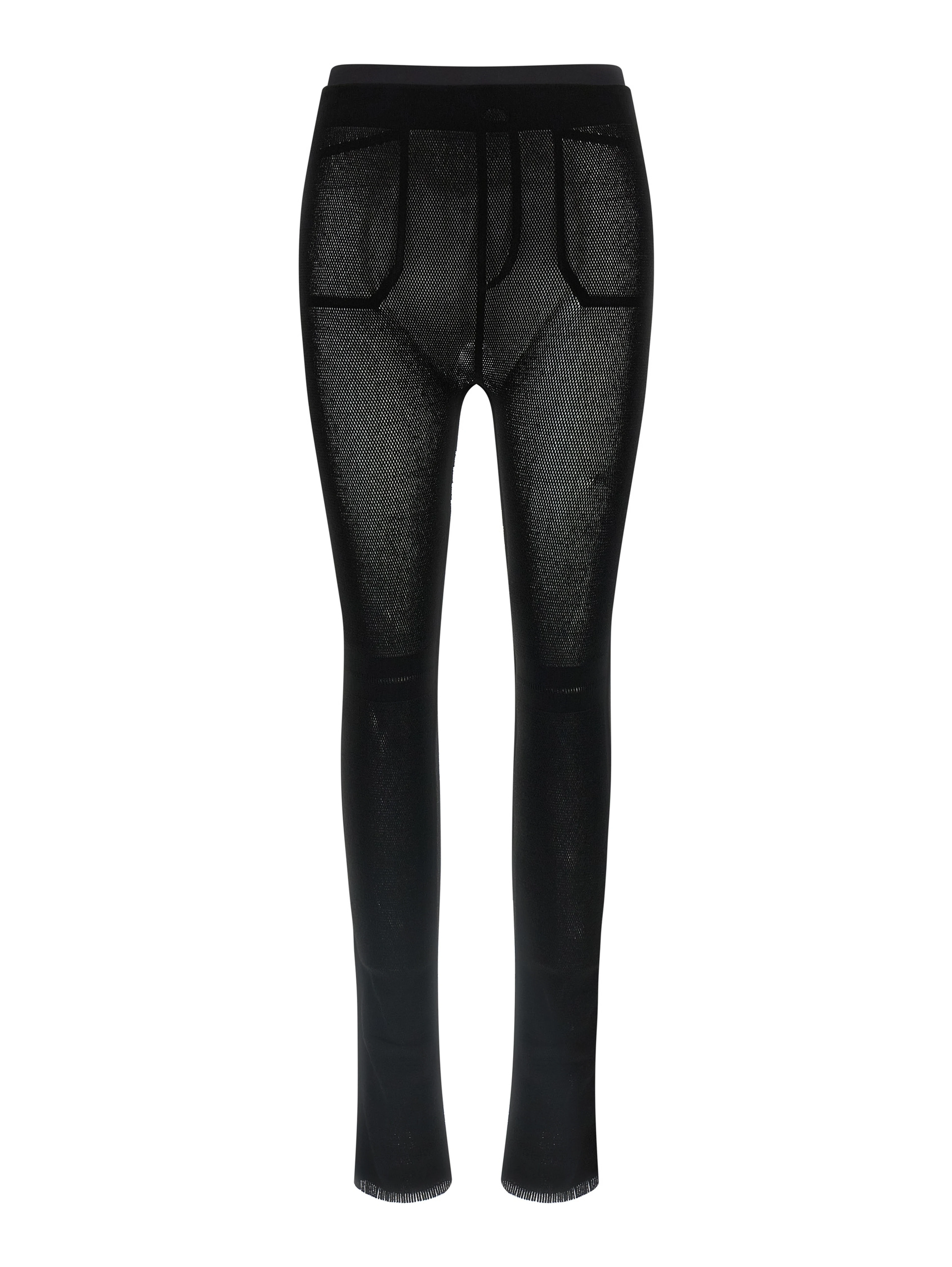 Black Nylon Leggings