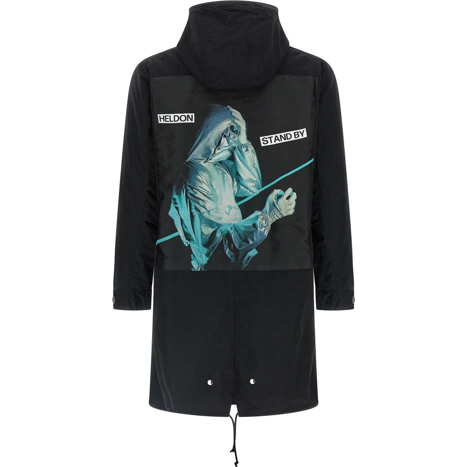 Black Cotton Parka