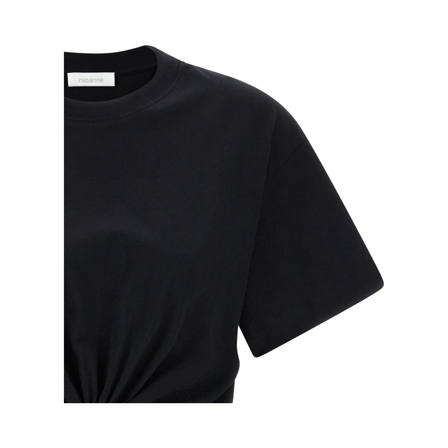 Black Cotton T-Shirt