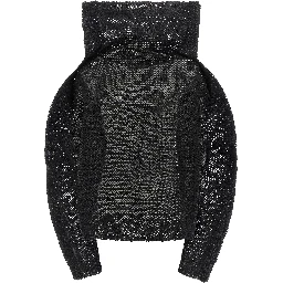 Black Wool Sweatshirt