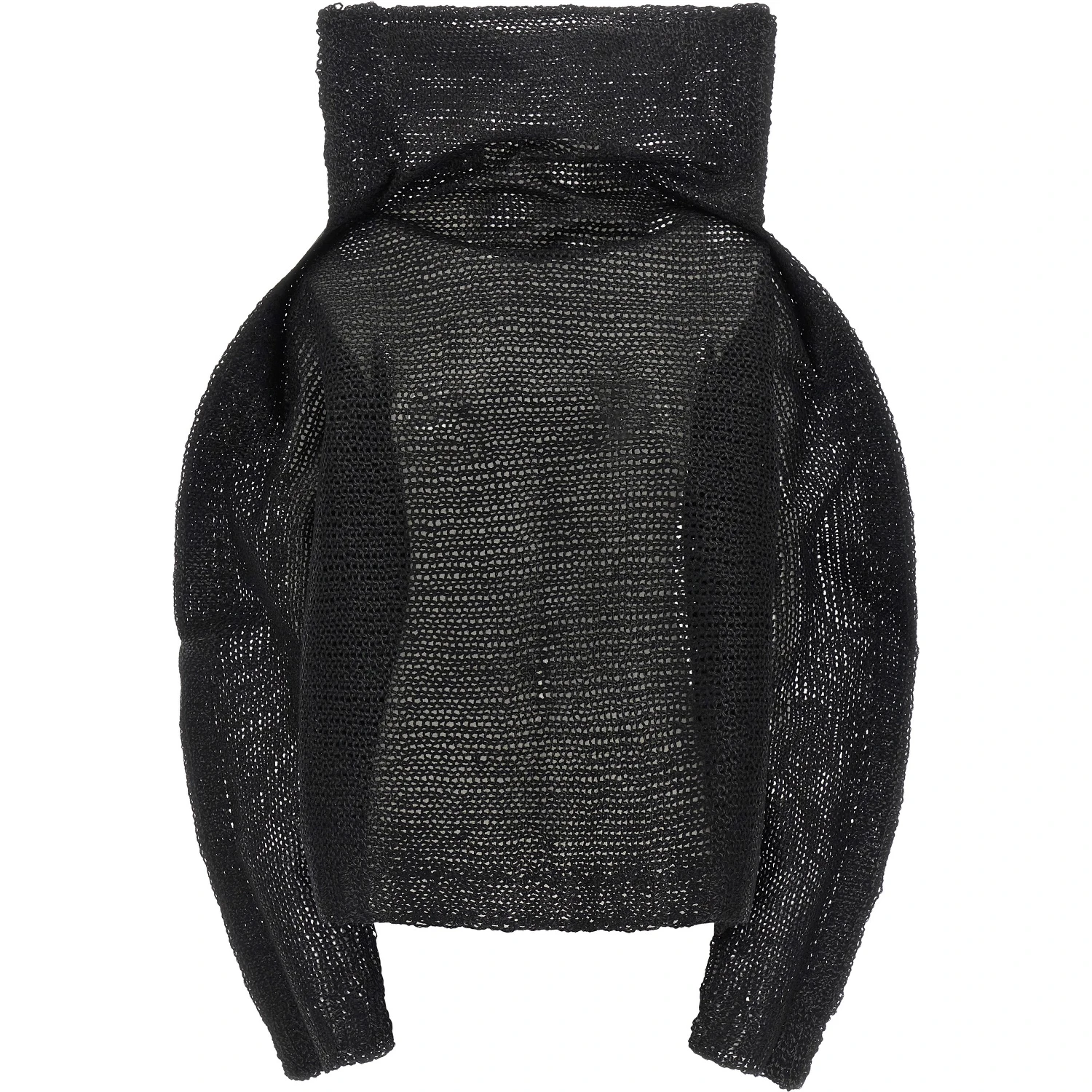 Black Wool Sweatshirt