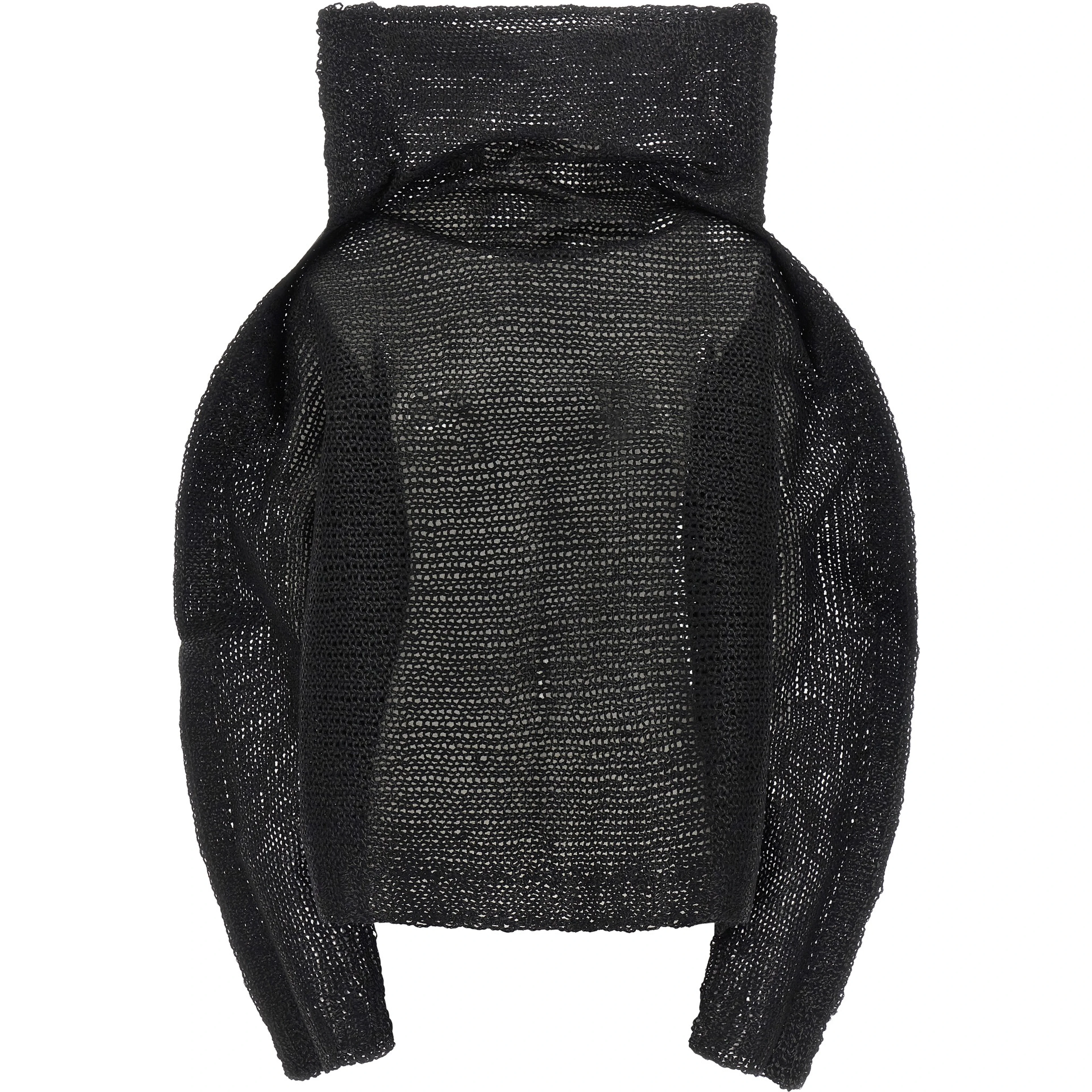 Black Wool Sweatshirt