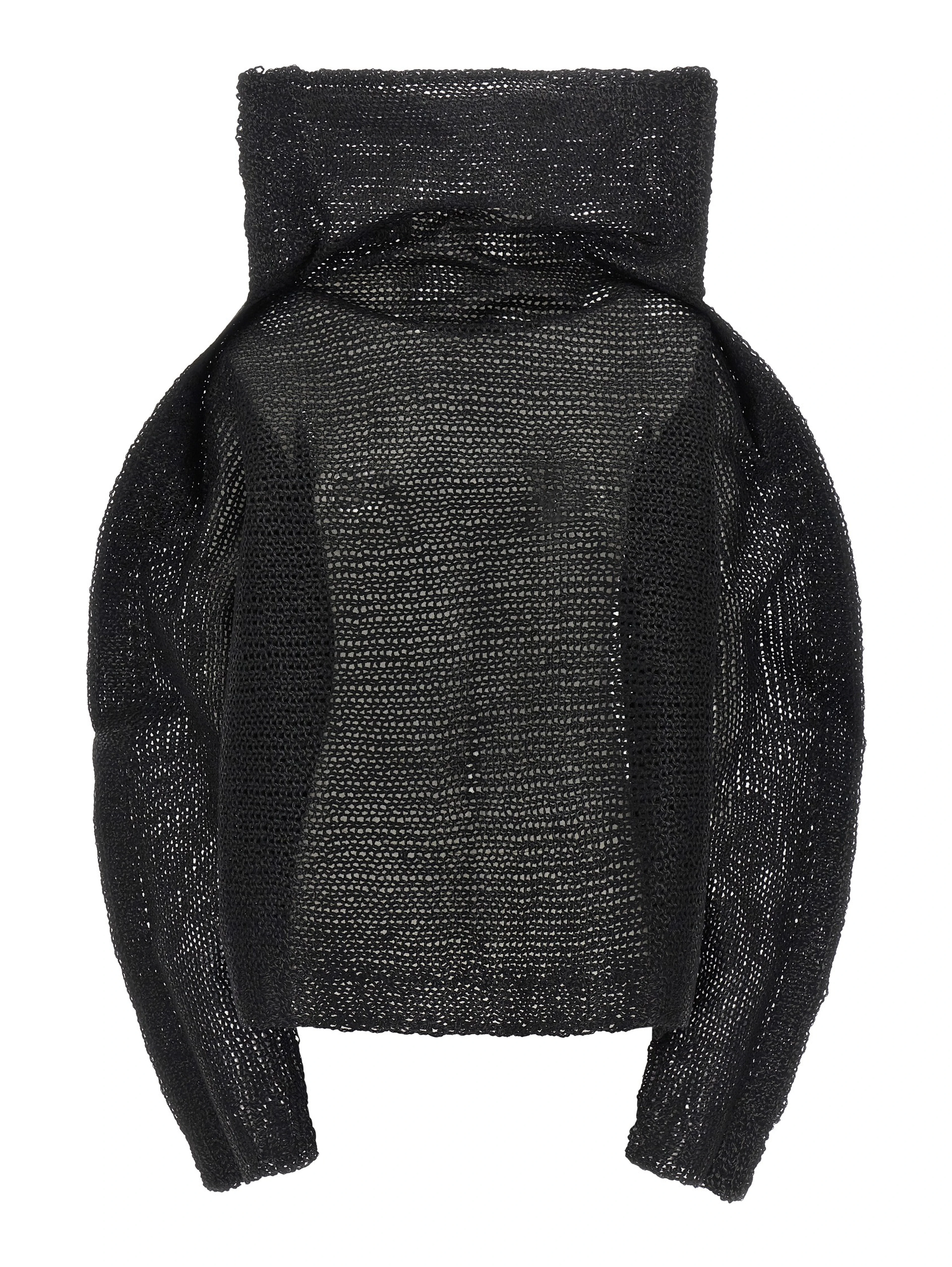 Black Wool Sweatshirt