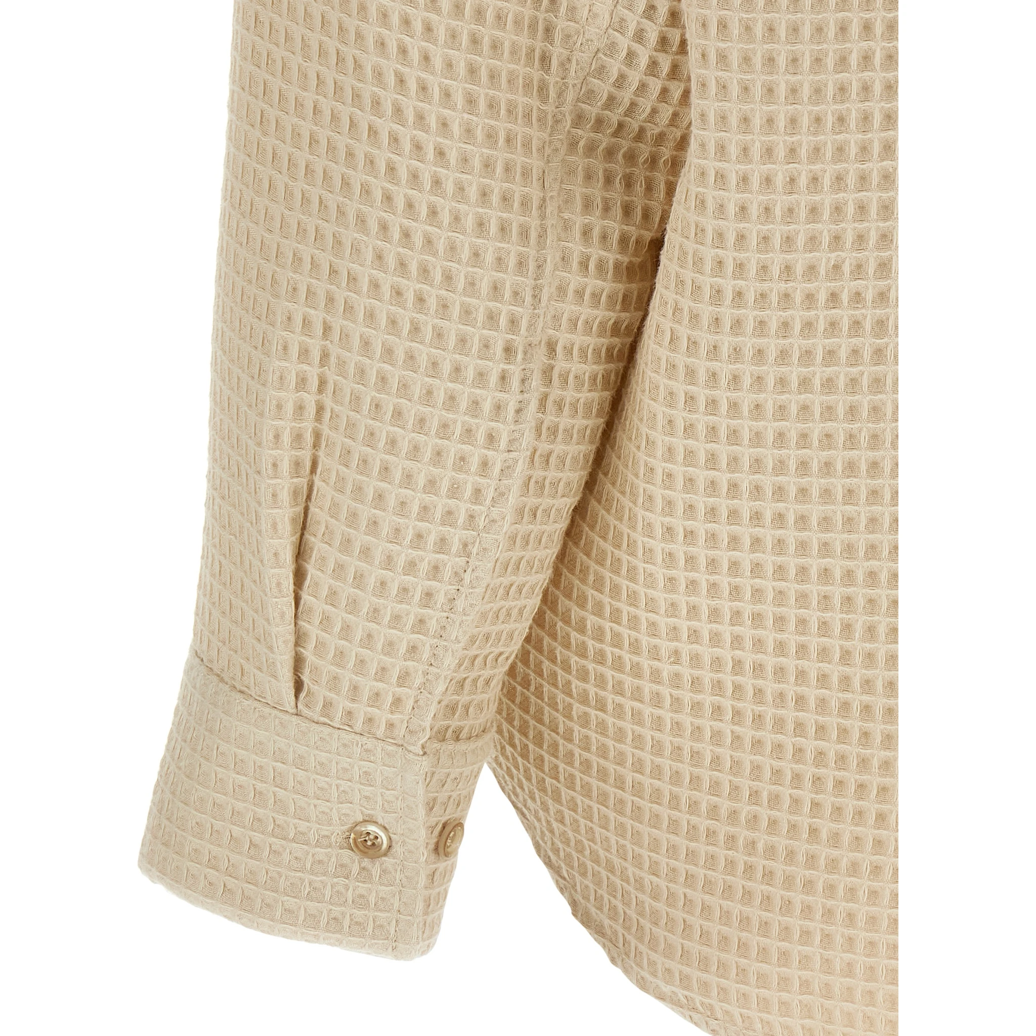 Beige Cotton Blouse