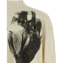 White Wool Cardigan