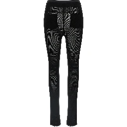 Black Nylon Leggings