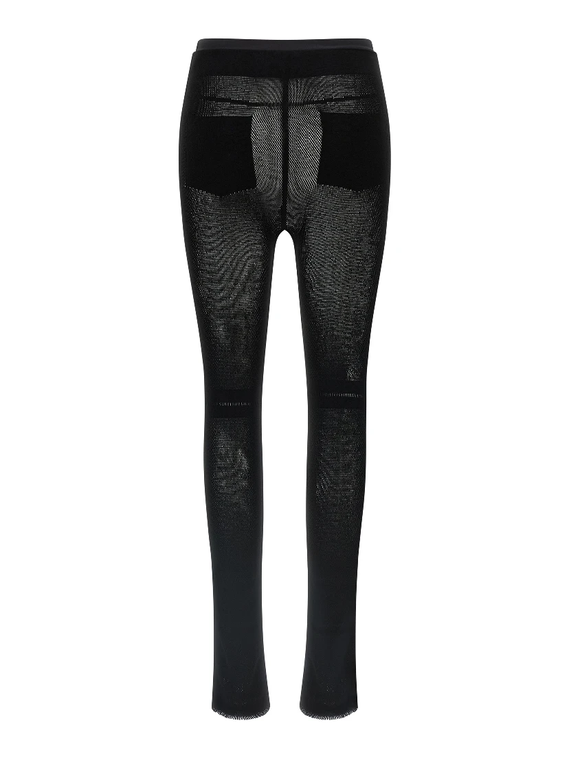 Black Nylon Leggings