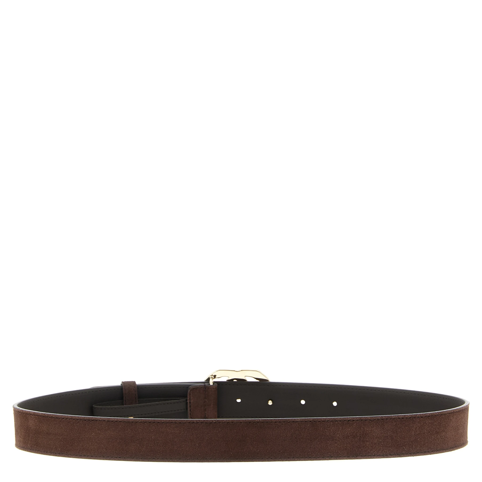 Brown Calfskin Regular Belt