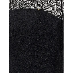 Black Polyamide Cardigan
