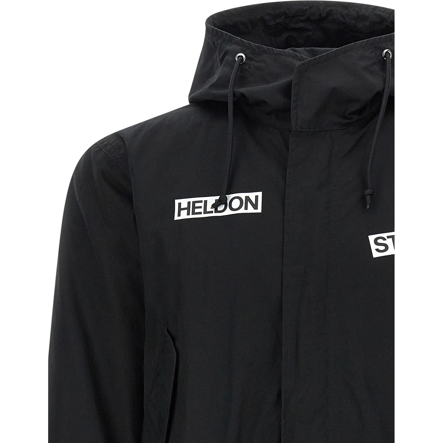 Black Cotton Parka