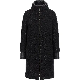 Black Wool Coat