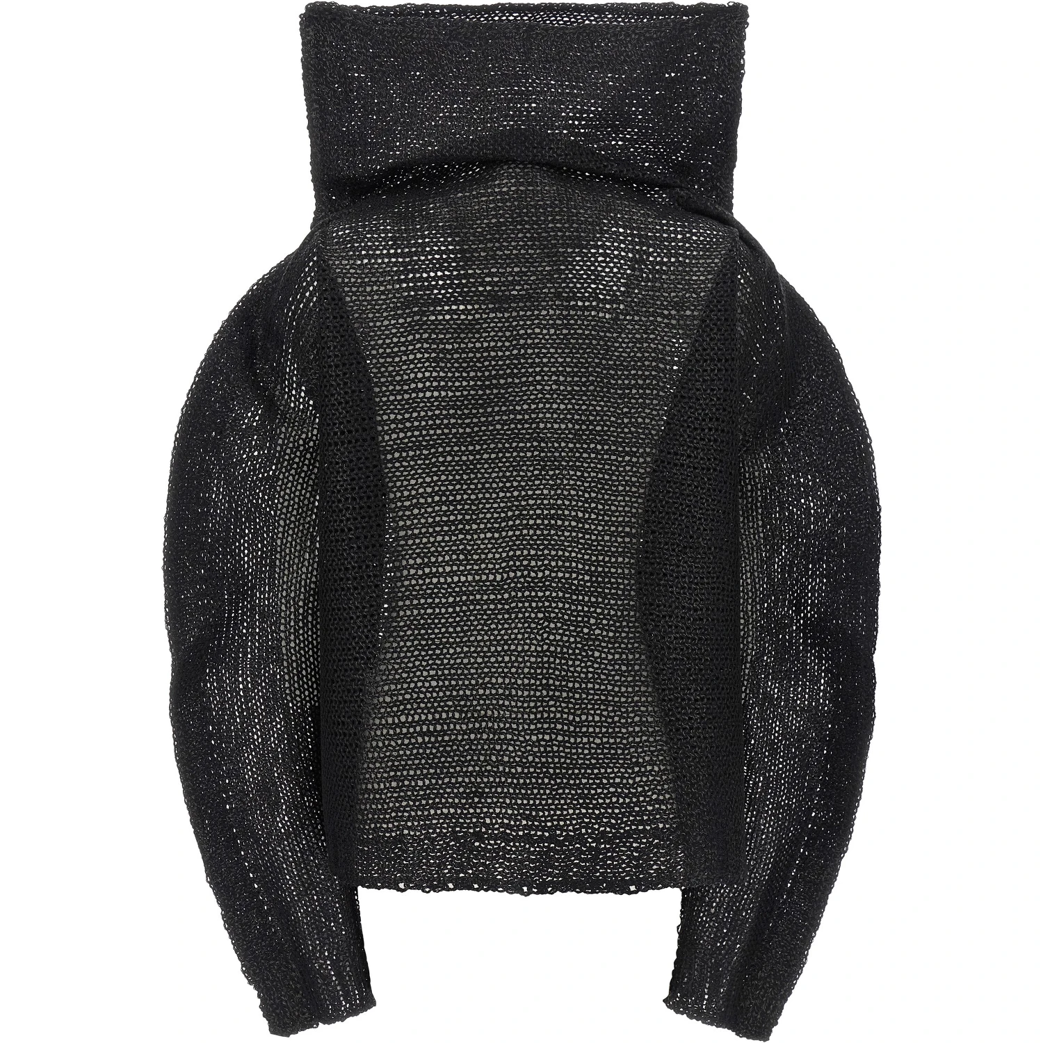 Black Wool Sweatshirt