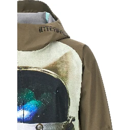 Bicolor Nylon Shell Jacket