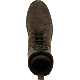 Brown Calfskin Ankle Boots
