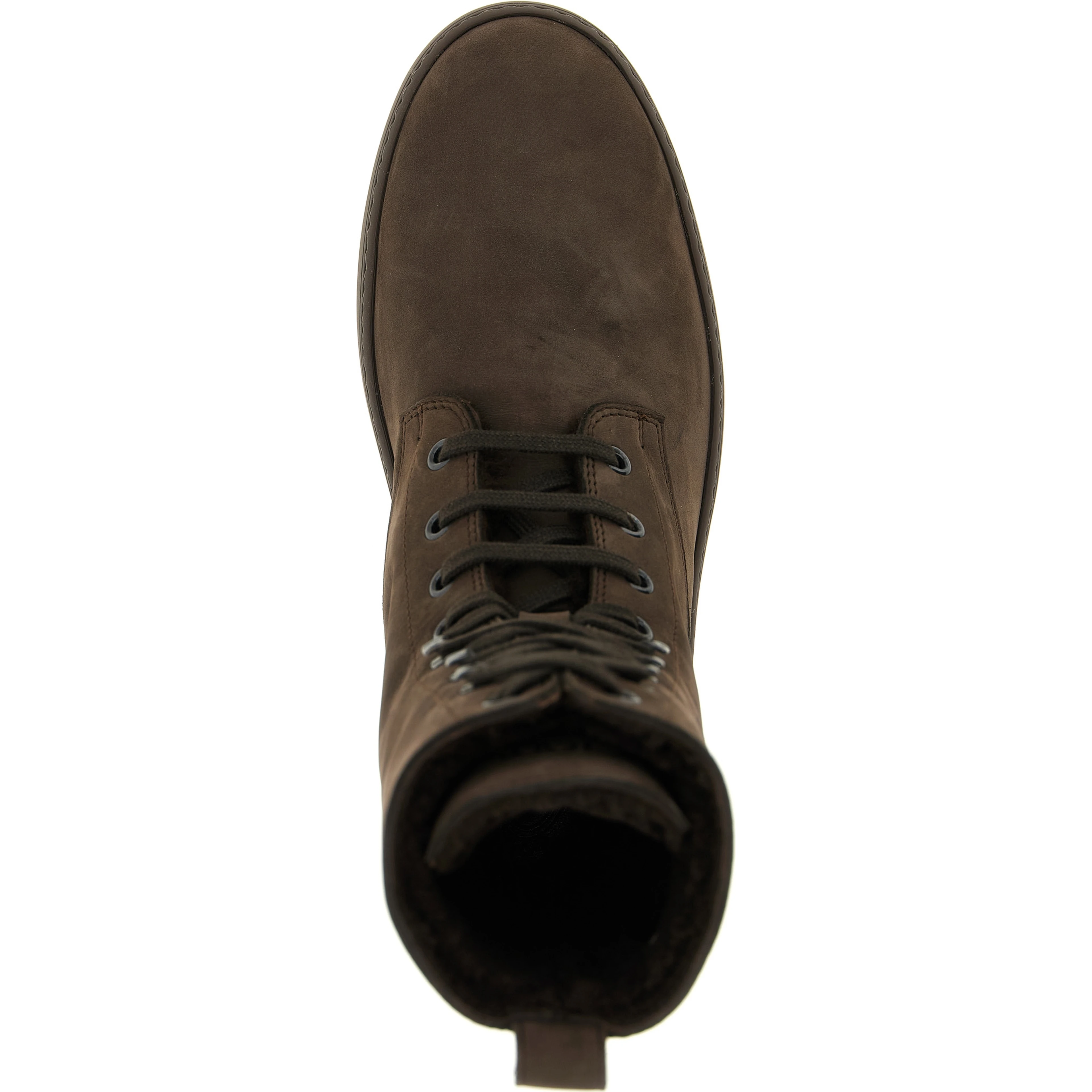 Brown Calfskin Ankle Boots