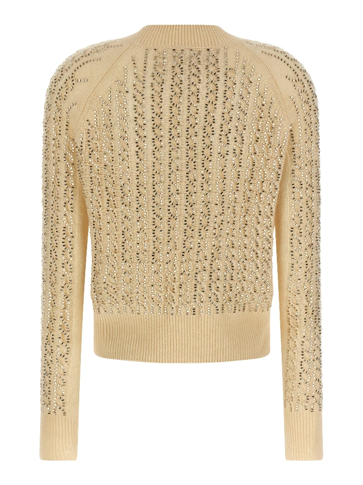 Beige Virgin Wool Cardigan alternative