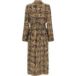 Brown Virgin Wool Coat