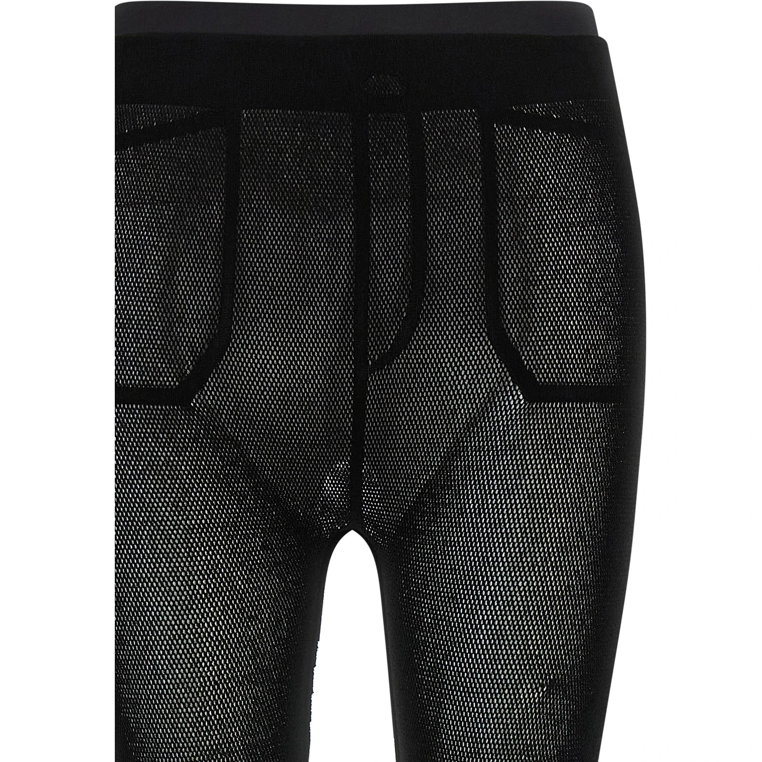 Black Nylon Leggings