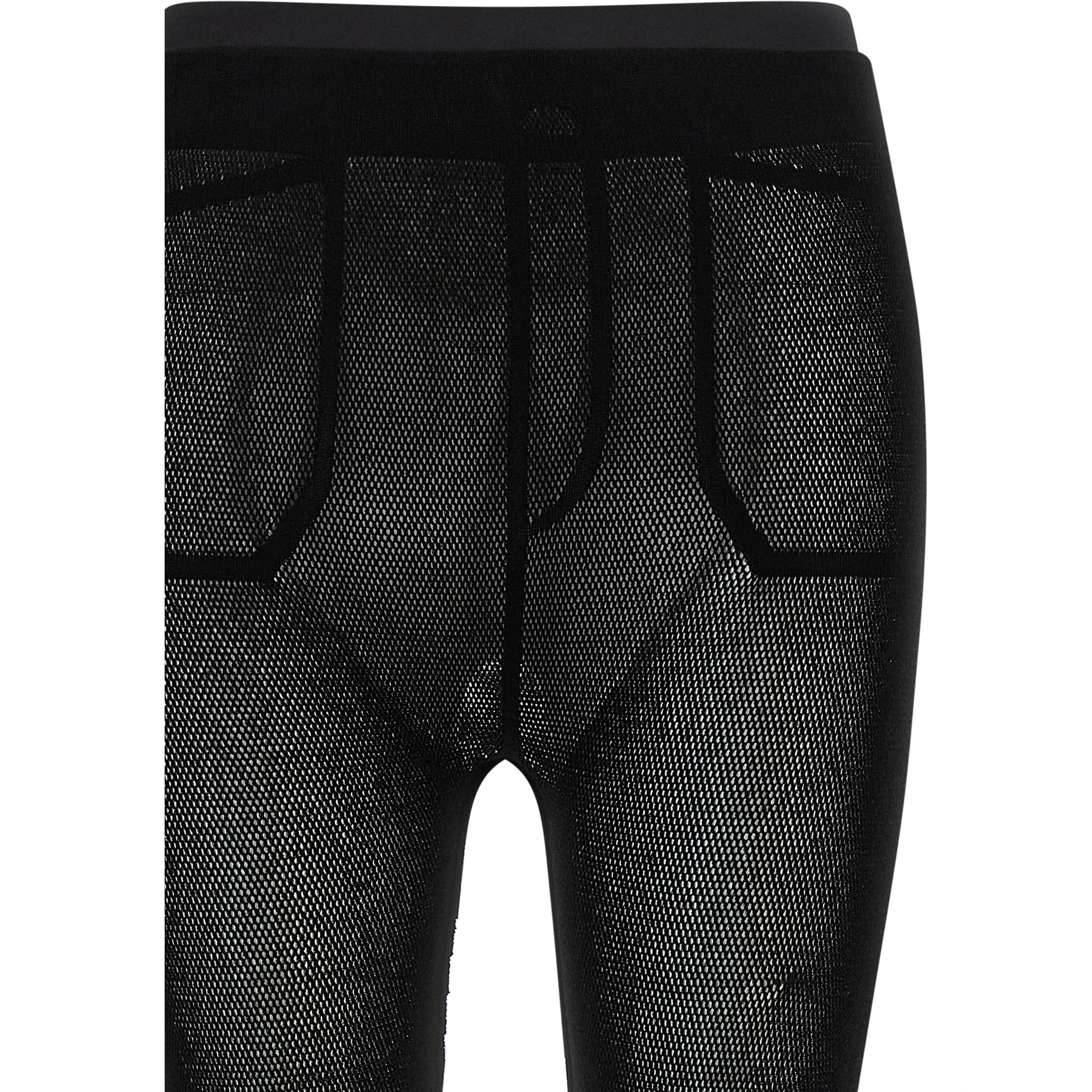 Black Nylon Leggings