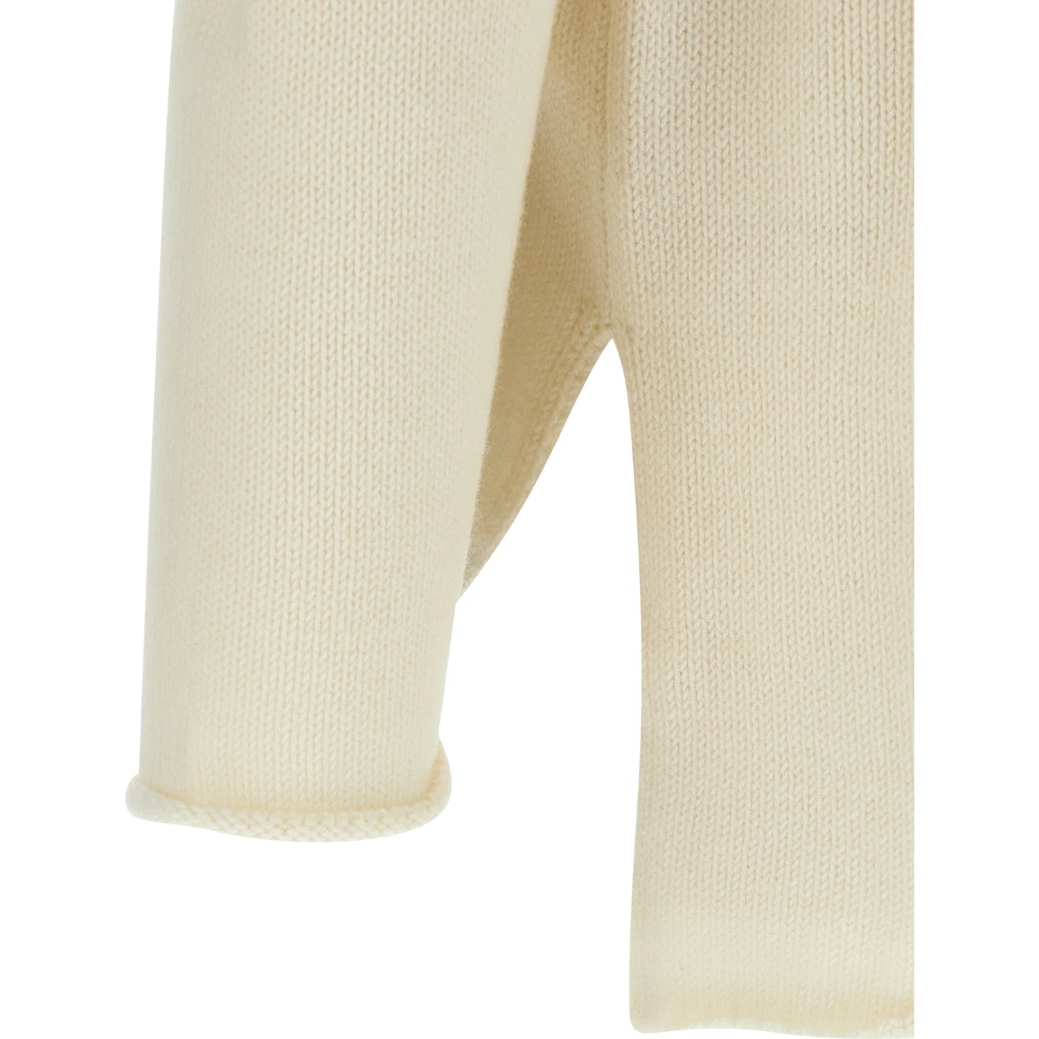 White Wool Cardigan