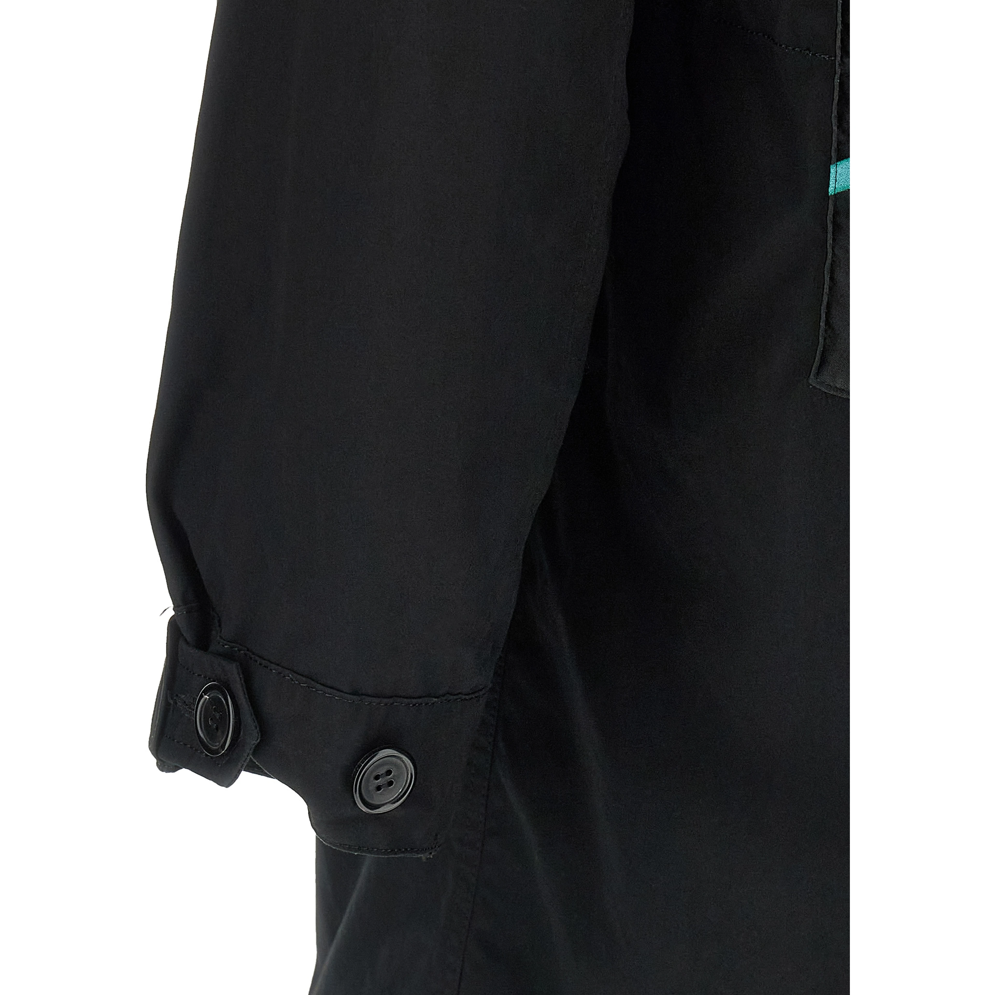 Black Cotton Parka