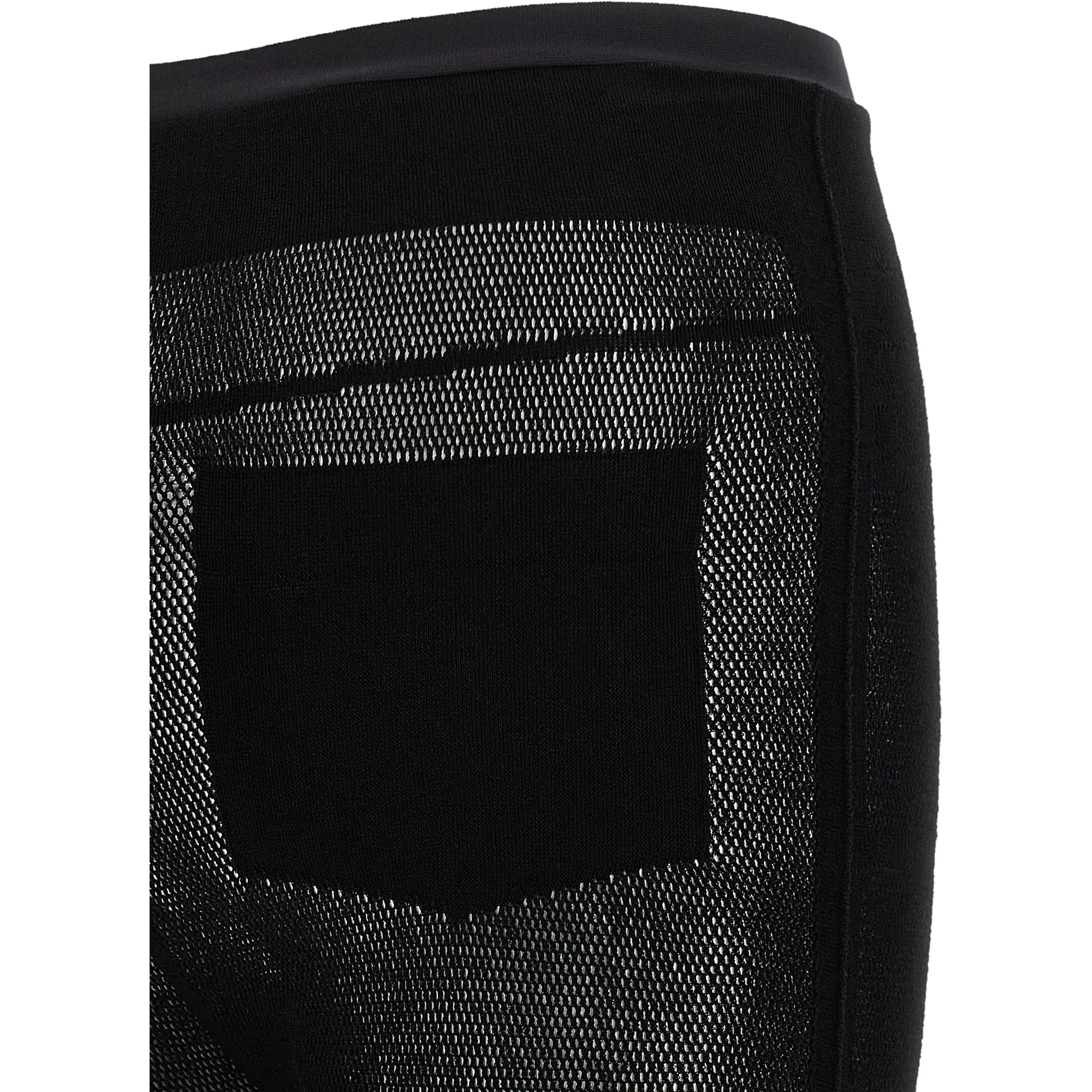 Black Nylon Leggings