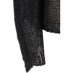 Black Wool Sweatshirt