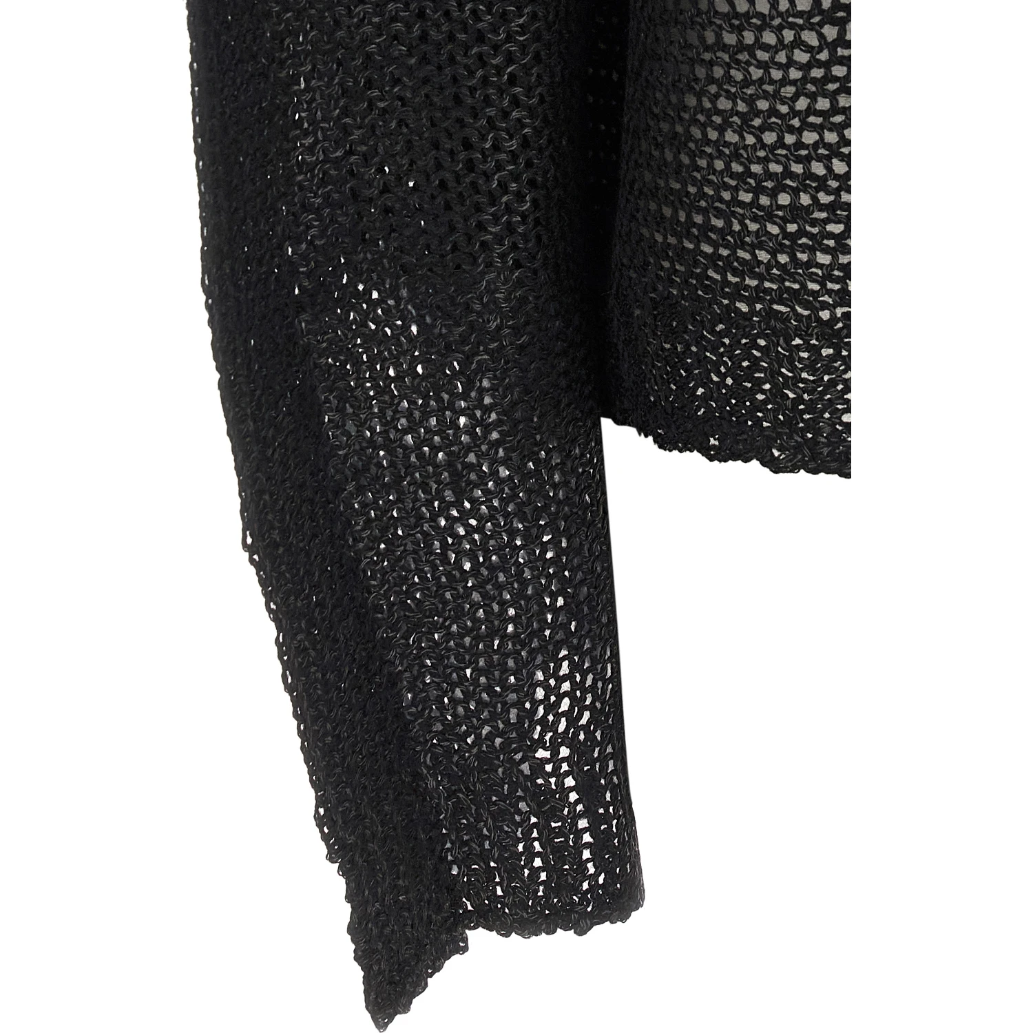 Black Wool Sweatshirt