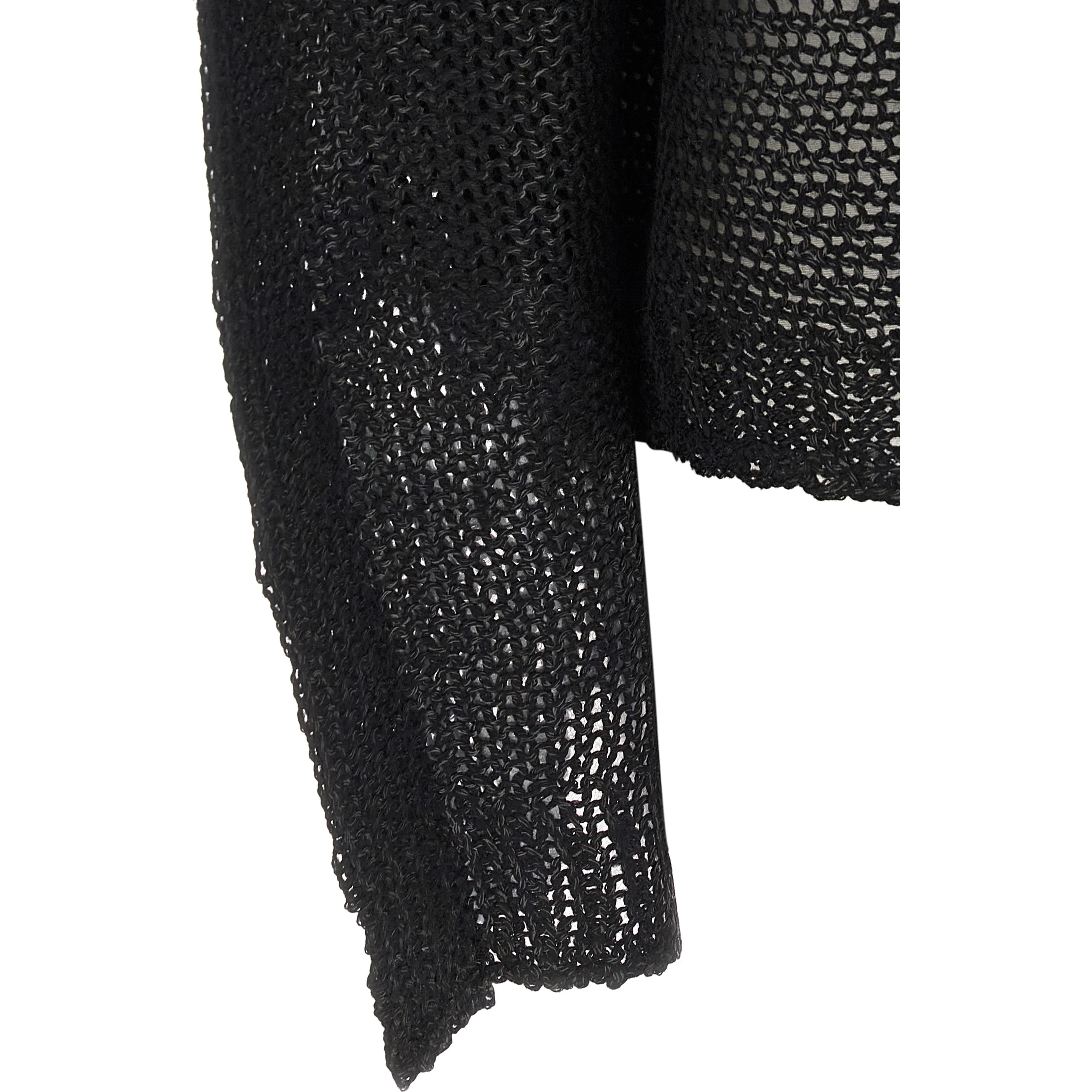 Black Wool Sweatshirt