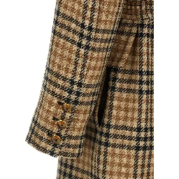 Brown Virgin Wool Coat