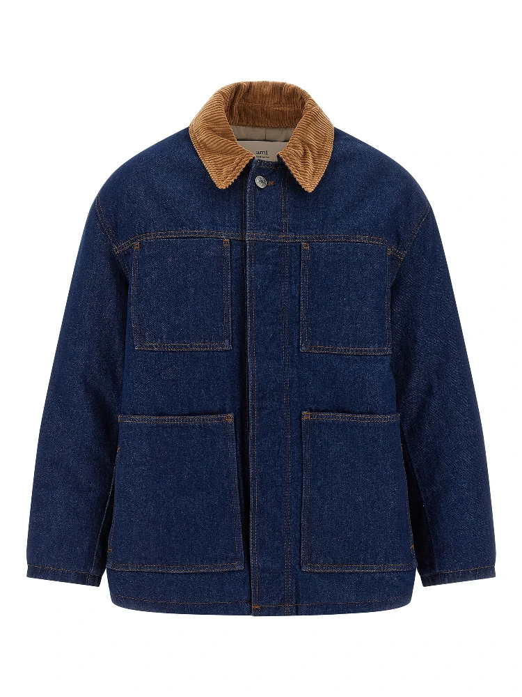Blue Cotton Denim Jacket