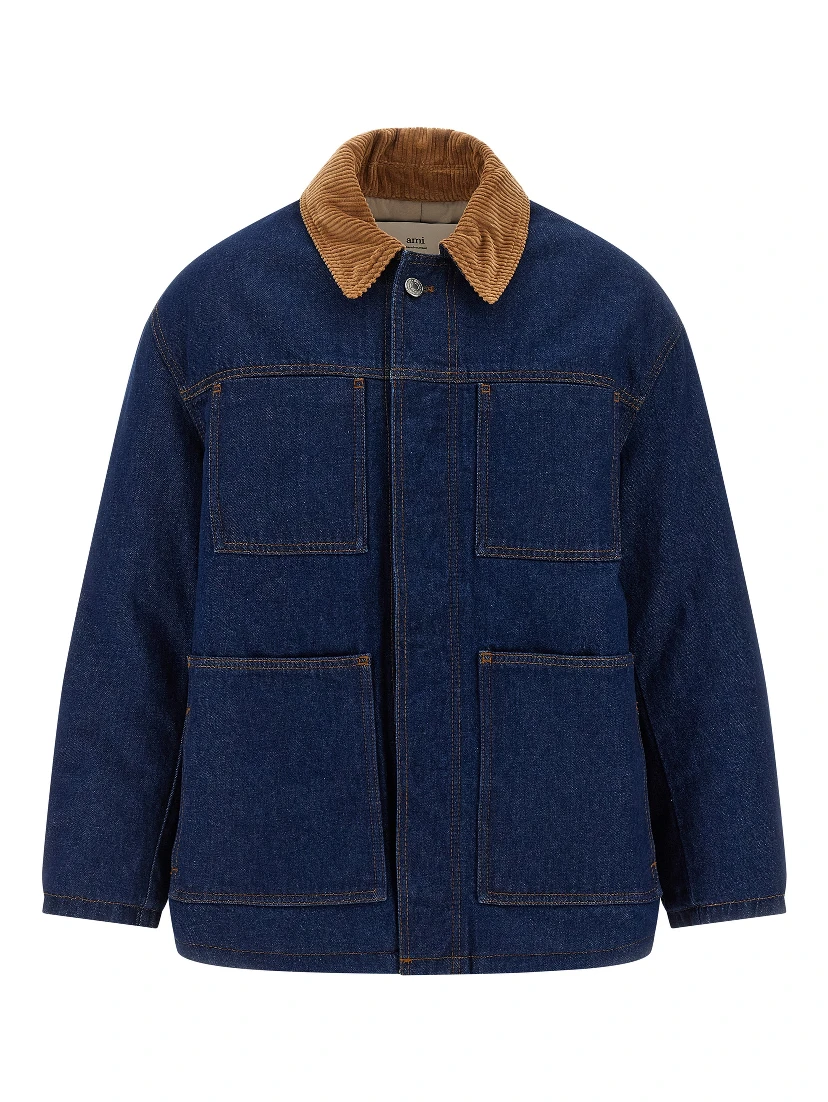 Blue Cotton Denim Jacket
