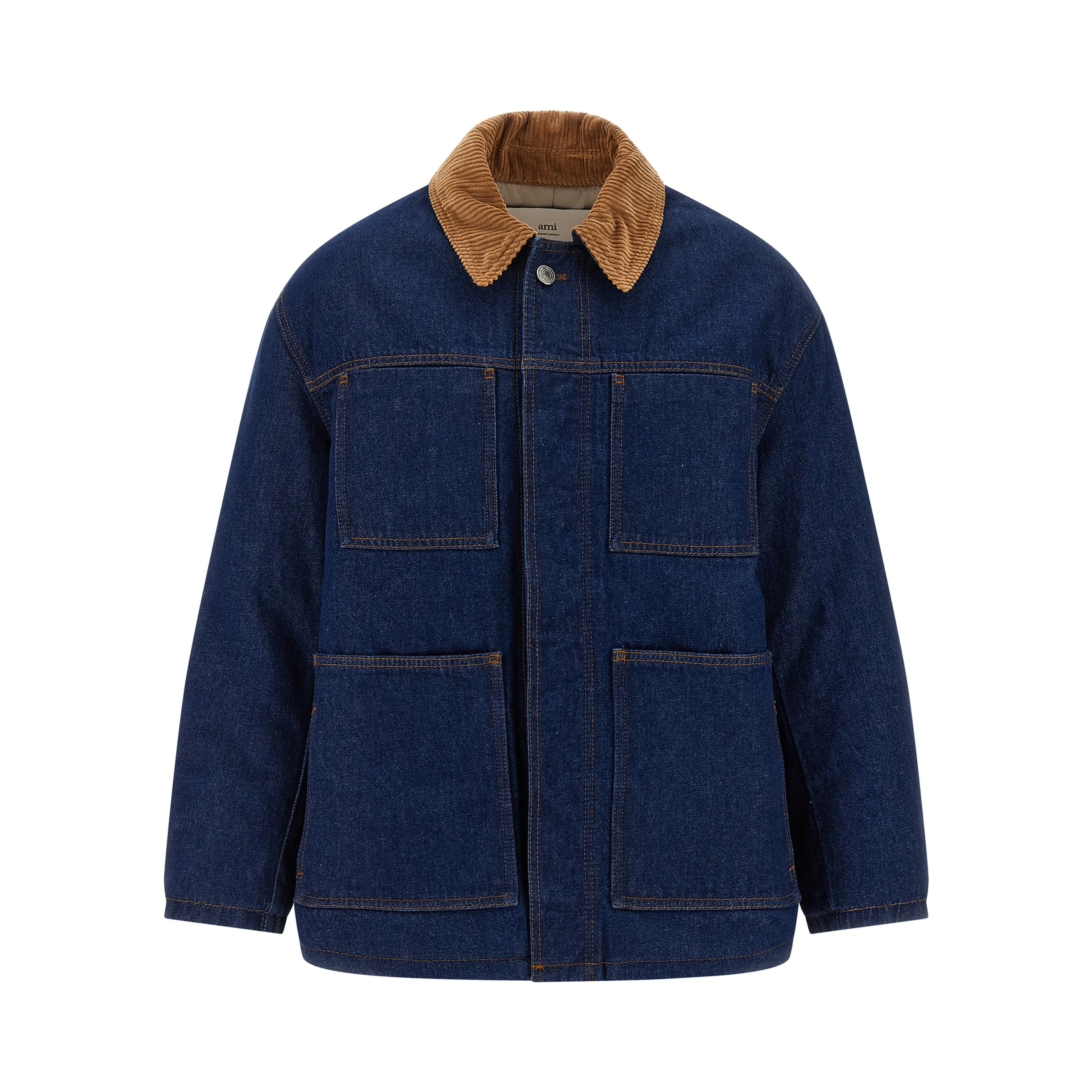 Blue Cotton Denim Jacket