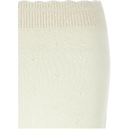 White Wool Long Skirt