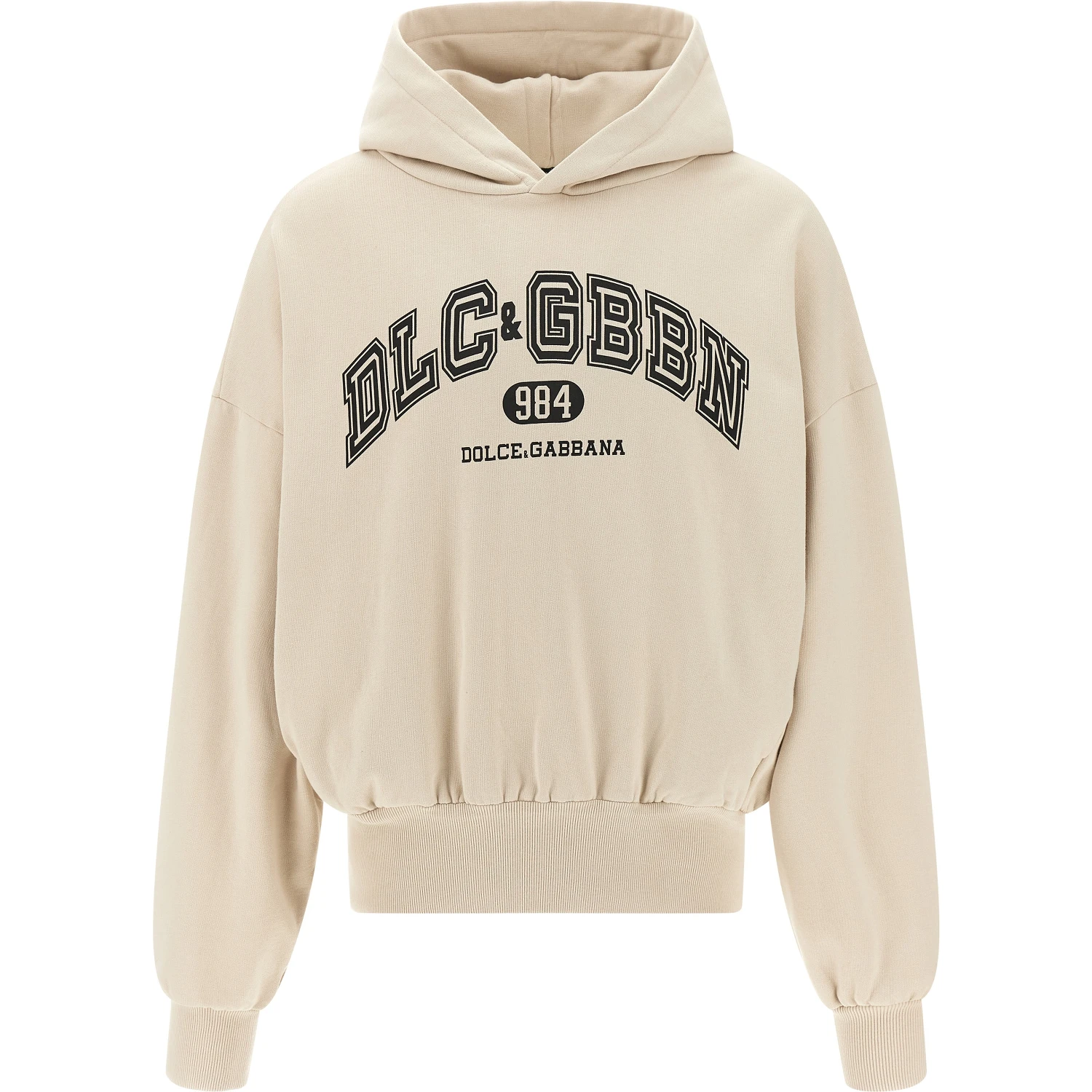 Beige Cotton Sweatshirt