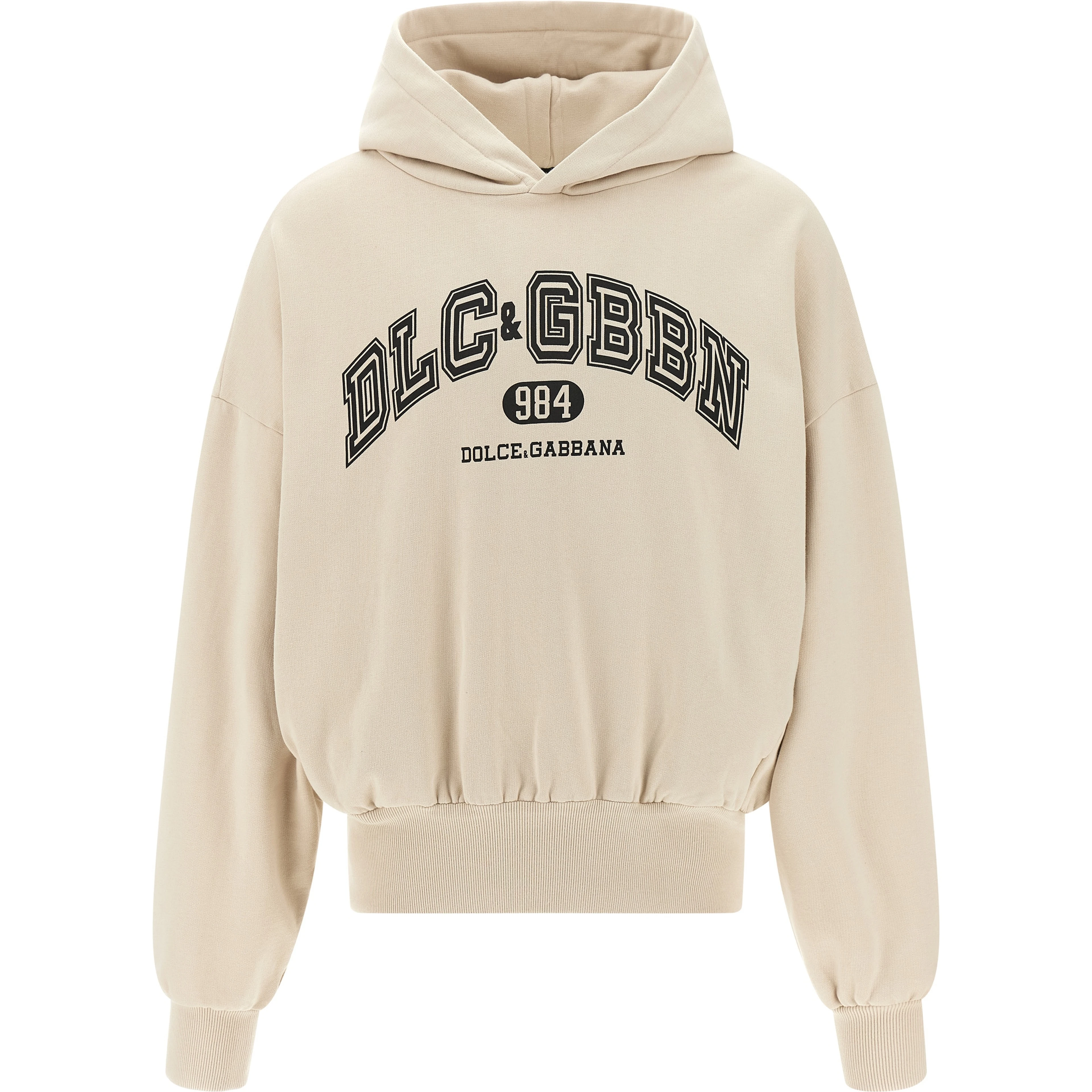 Beige Cotton Sweatshirt